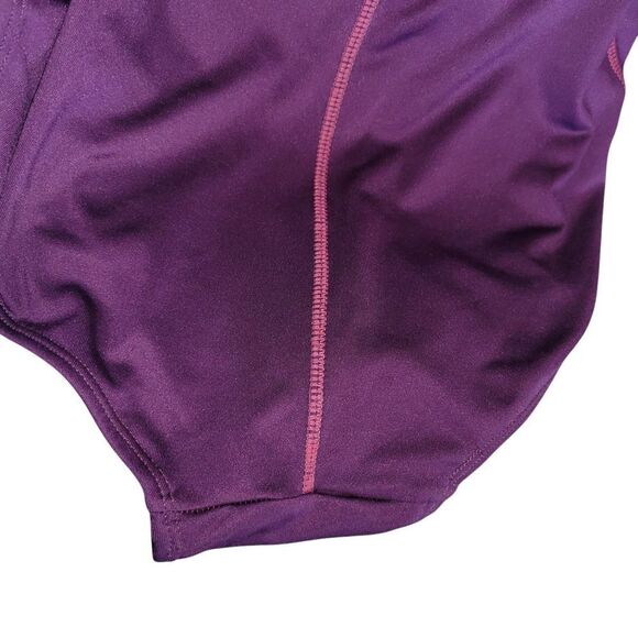 Baleaf Women's One Piece Swimsuit - Purple - Picture 3 of 6